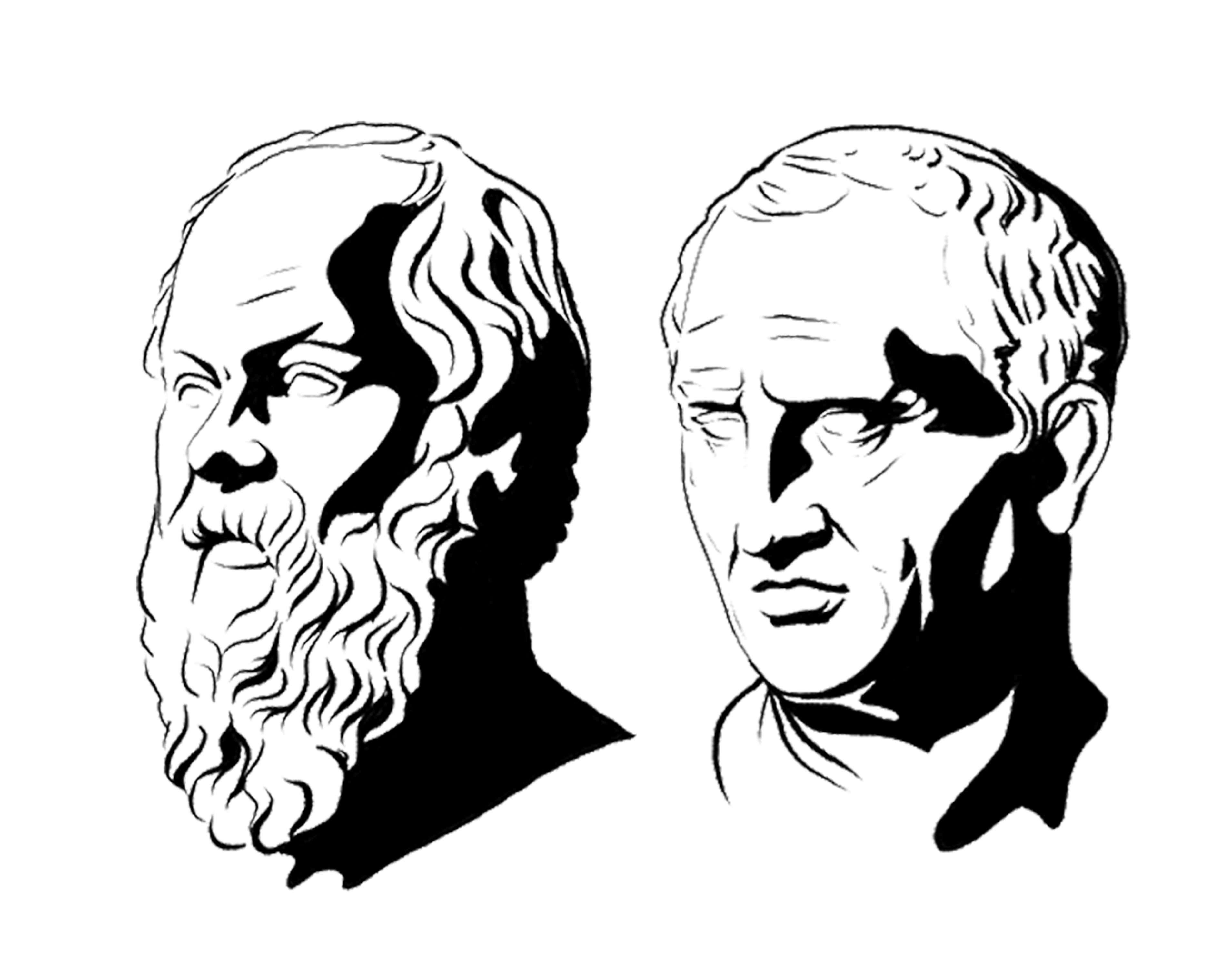 Socrates and Cicero